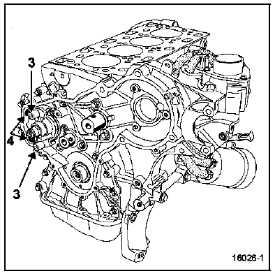 Pompe à eau Moteur  G9T