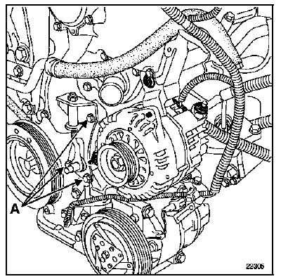 Pompe à eau Moteur  V4Y