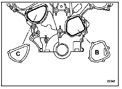 Pompe à eau Moteur  V4Y