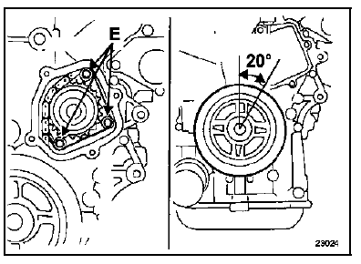 Pompe à eau Moteur  V4Y