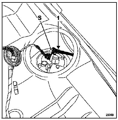 Vidange du réservoir à carburant 