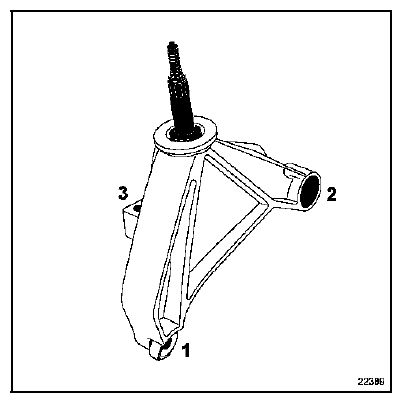 Boîte de vitesses (Dépose - Repose)  Moteur  F4R