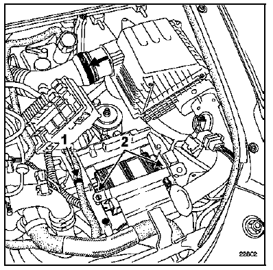 Boîte de vitesses (Dépose - Repose)  Moteur  F4R