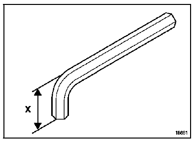 Boîte de vitesses (Dépose - Repose)  Moteur  F4R