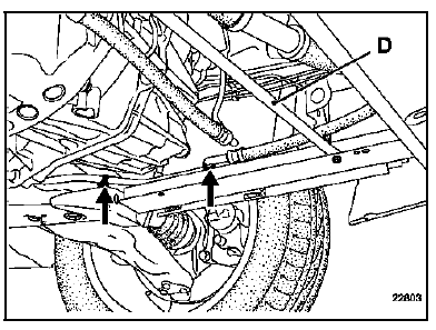 Boîte de vitesses (Dépose - Repose)  Moteur  F4R