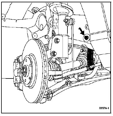 Boîte de vitesses (Dépose - Repose)  Moteur  F4R