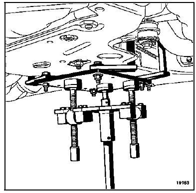 Boîte de vitesses (Dépose - Repose)  Moteur  F4R