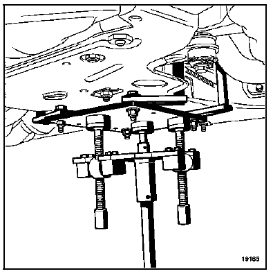 Boîte de vitesses (Dépose - Repose)  Moteur  G9T