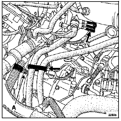 Boîte de vitesses (Dépose - Repose)  Moteur  F4R