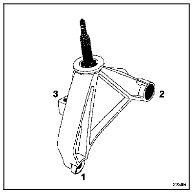 Boîte de vitesses (Dépose - Repose)  Moteur  F4R