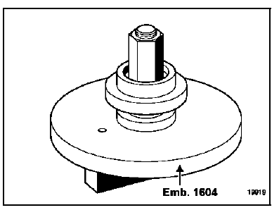 Mécanisme - Disque  Moteur  F4R tyrbo