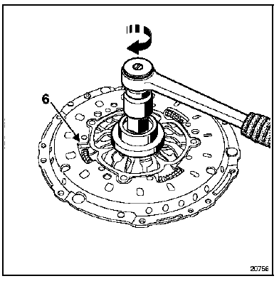 Mécanisme - Disque  Moteur  F4R tyrbo