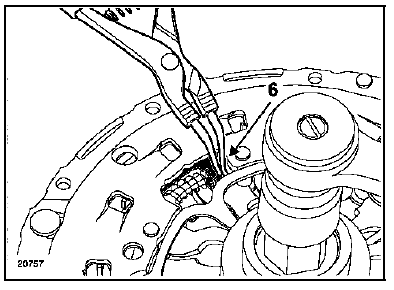 Mécanisme - Disque  Moteur  F4R tyrbo