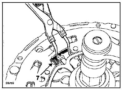 Mécanisme - Disque  Moteur  F4R tyrbo