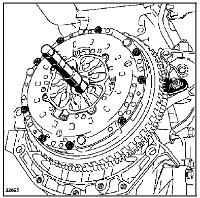 Mécanisme - Disque  Moteur  F4R tyrbo