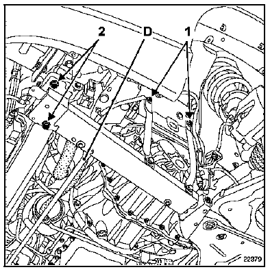 Boîte de vitesses (Dépose - Repose)  Moteur  G9T