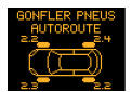 "Gonfler pneus autoroute"