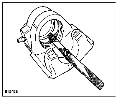 Support d'étrier de frein