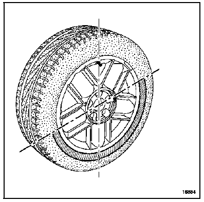 Décollement du talon du côté intérieur du