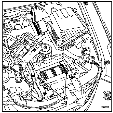 Tuyau d'alimentation récepteur Direction à droite - Moteur F4R