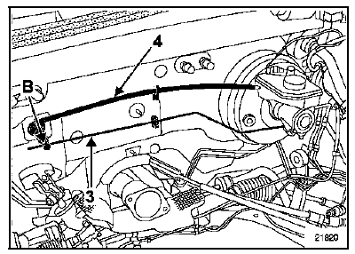 Déposer l'émetteur du tablier en le tournant d'un quart