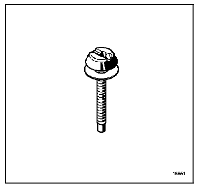 NOTA : remplacer systématiquement les vis lors