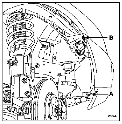 Extraire l'ensemble bouclier calandre (cette