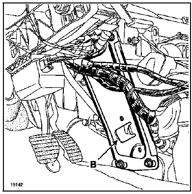 Dans le compartiment moteur
