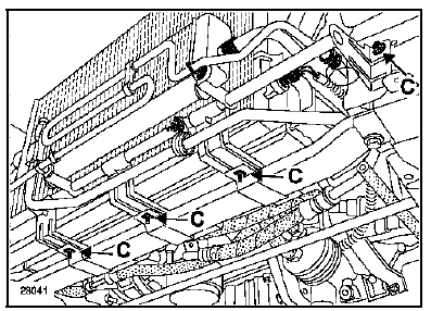 Le capteur de pression installé à la sortie du