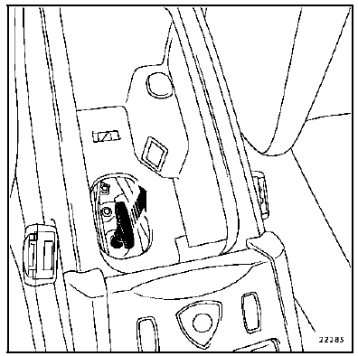 Tirer légèrement la poignée et le câble sur une