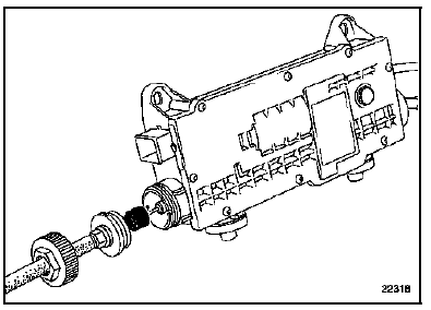 De côté droit, tirer la bague de verrouillage.