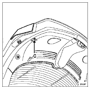 Exemple pour le feu arrière gauche :