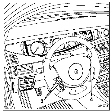 La distance de suivi, symbolisée par des barres