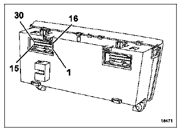 BRANCHEMENT (connecteur gris)