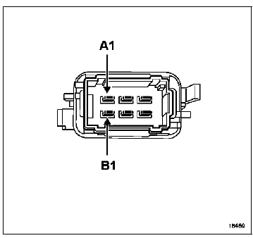 Contacteur lève-vitre simple