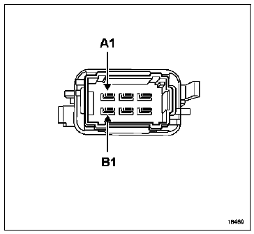 Deux types de contacteurs de lève-vitres avant