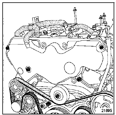 Redescendre suffisamment le moteur pour dégager