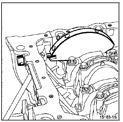Retirer la pige de Point Mort Haut.