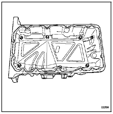 Serrer toutes les vis du carter inférieur au couple de