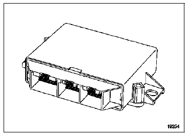 NOTA : le connecteur (2) n'est pas utilisé.