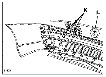 Meuler les deux pions, puis dégager le monogramme.