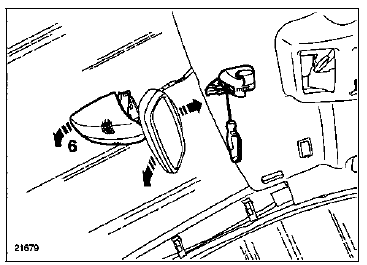 Dégager la coquille inférieure (6).