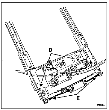 Glissières de siège 