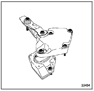 Déposer l'ensemble suspension pendulaire - limiteur