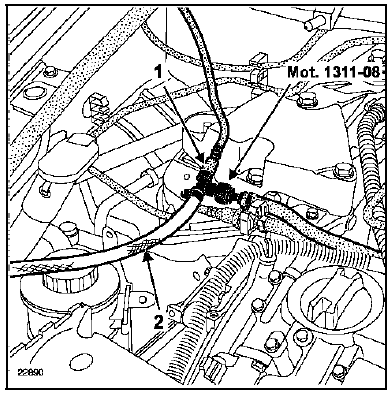 Faire tourner la pompe à essence en shuntant les