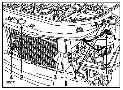 Débrancher le connecteur (5) du capteur de pression