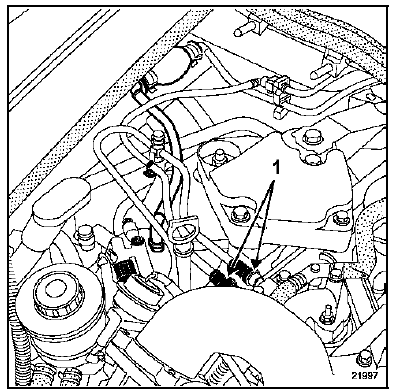 Débrancher les conduits d'alimentation et de retour de