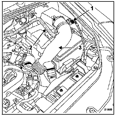 Dégrafer puis dégager le boîtier relais sur le côté.