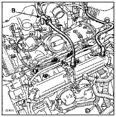 Orifices de sortie des vapeurs d'huile :