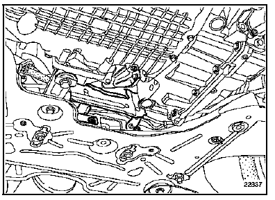 Il n'est pas nécessaire de déposer complètement les